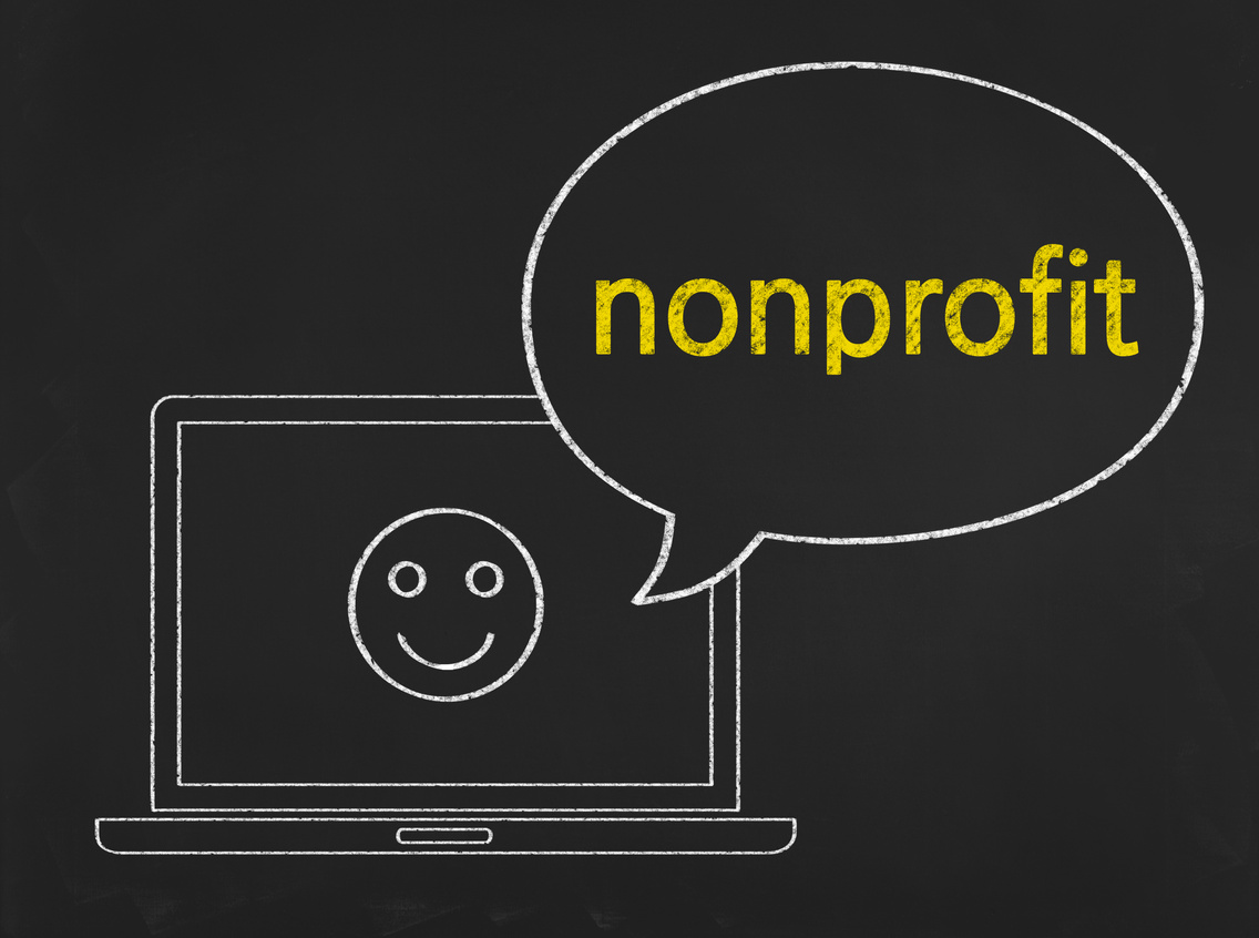 nonprofit - Business Chalkboard Background